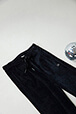 Girls Solid - Velvet Girl Flare Pants, Black details view 3