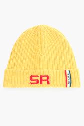 SR Parma Beanie Yellow front view