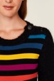 Women Raye - Women Jane Birkin Striped Midi Dress, Multico striped rf details view 3