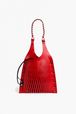 Women - Le Baltard Hobo Bag, Red front view