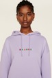 Women Solid - Multicolored Signature Hoodie, Lilac details view 2