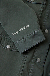 Girl Printed Military Jacket - Bonton x Sonia Rykiel Khaki details view 4