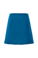 Women Maille - Women Milano Short Skirt, Prussian blue back view