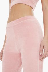 Women - Women Velvet Flare Pants, Pink details view 1