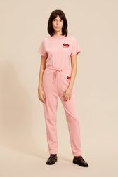 Women - Jogging Rykiel Pants, Pink front worn view