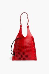 Women - Le Baltard Hobo Bag, Red front view