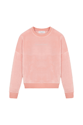 Women - Women Velvet Sweatshirt, Pink front view